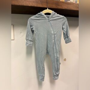 Kyte BABY Soft Blue Zip Up One Piece